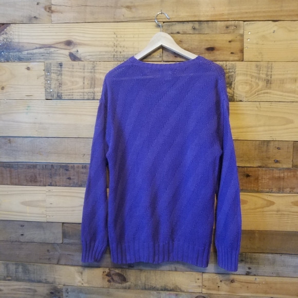 GAP | VTG 80's Oversized Chuncky Knit Sweater Med - Picture 2 of 5